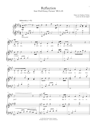 Reflection From Mulan Piano Vocal Print Sheet Music Now