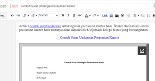 Dengan dikirimnya salah satu karyawan tersebut, kami berharap supaya evaluasi tersebut bisa berjalan dengan lancar serta dimohon kepada kantor cabang. Contoh Surat Undangan Peresmian Kantor Bacanulis Com