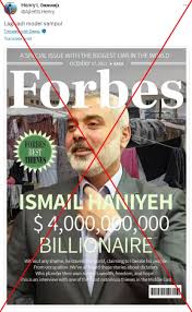 Fabricated Forbes covers featuring Hamas leaders circulate on social media  | Fact Check