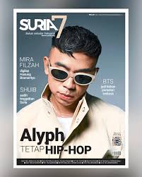 Front Cover & Cover Story minggu ini beralih kepada hip-hop dan rap bersama  #Alyph @alyphland 🧡🖤🧡 #Suria7 by #suriaFM #printedmagazine  #digitalmagazine Dapatkan sekarang, edisi printed/ physical di 7E dan  Secret Recipe atau