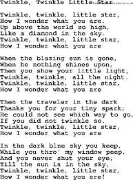 Maybe you would like to learn more about one of these? Twinkle Twinkle Little Star Song Little Star Song Little Star