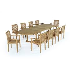 Maybe you would like to learn more about one of these? Salon De Jardin En Teck Qualite Ecograde Venise 10 12 Places Cdiscount Jardin