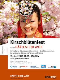 After booking, all of the property's details, including telephone. Kirschblutenfest In Den Garten Der Welt Mit Einechtervogel