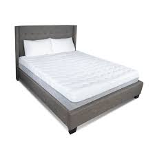 Best twin mattress for your kids' bunk bed. Mainstays 200tc Polyester Mattress Pad 15 Fitted Skirt Twin Walmart Com Walmart Com