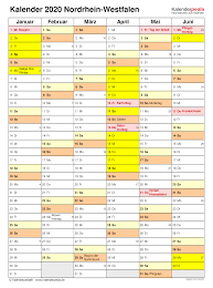 Free printable 2021 calendars in adobe pdf format (.pdf). Kalender 2020 Nrw Ferien Feiertage Pdf Vorlagen