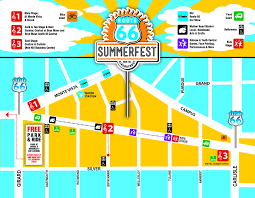 Map Of Summerfest Stages American Family Insurance