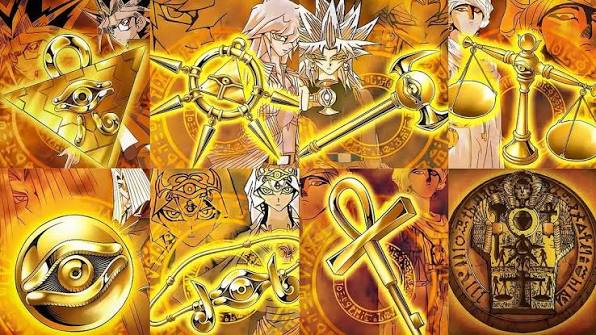 The Millennium items Credit : yugioh.nostalgia_ #yugioh
