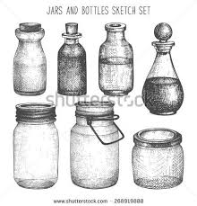 Old Bottle Stock Photos Images Pictures Bottle Drawing Jar Jar Art