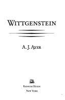 Wittgenstein by A. J. Ayer
