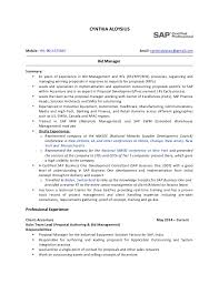 The resume provides a resource for professionals targeting consulting positions in finance.the entire introduction of this resume focuses on the variety of expertise of this professional. Sap Finance Consultant Resume June 2021