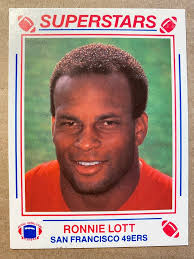 RONNIE LOTT 1990 MSA Superstars #NNO SAN FRANCISCO 49ers Oddball Cereal