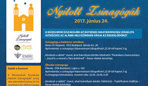 Néhányat kiragadva… az 500 lehetőség közül: A Muzeumok Ejszakajan Obudai Zsinagoga Honlapja