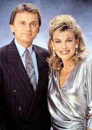 Vanna White Pat Sajak Of Wheel Of Fortune Hollywood Icons Vanna White Wheel Of Fortune