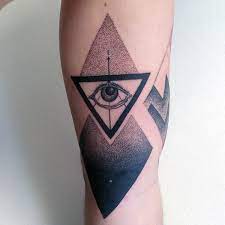 Top 87 Triangle Tattoo Ideas 2021 Inspiration Guide Triangle Tattoo Design Triangle Tattoos Triangle Tattoo