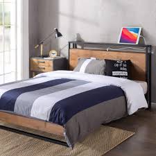 See more ideas about bed, platform bed, full platform bed. 60 Mo Finance Zinus Suzanne Metal And Wood Platform Bed Frame With Abunda
