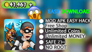 New Robbery Bob Mod Apk Hack Money Unlimited Coins Youtube