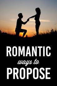 Looked around but didn't see anything about that. 77 Of The Most Creative Romantic Ways To Prospose The Dating Divas