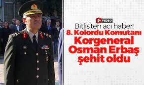 28 şubat soruşturmasında 11 tutuklama. Dusen Helikopterde 8 Kolordu Komutani Korgeneral Osman Erbas Sehit Oldu