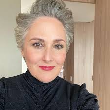 Thankfully, had some help with hair and makeup, but I did style myself.  #backtowork #thisis52 💕