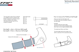 Measuring For Flat Mount Disc Bolt Length Weight Weenies