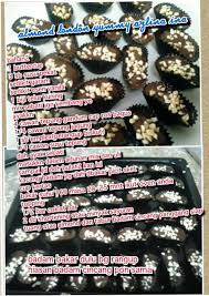 Almond meal cookies how to start a blog how to make almond recipes chocolate cookies cookie recipes blogging london recipes for biscuits. Resepi Biskut Almond London Resepi Kek Biskut Raya