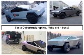 Multiple Tesla Cybertruck Replicas Spotted Recently In China Russia And Canada