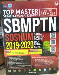 Seperti yang kita ketahui setiap tahunnya perguruan tinggi negeri selalu membuka registrasi calon. Buku Top Master Sbmptn Soshum 2019 2020 Toko Buku Online Bukukita