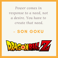 Check spelling or type a new query. Dragon Ball Z Quotes 2 Quotereel