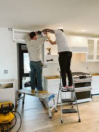 Therefore it is important that the high point be determined. How To Properly Install And Connect Kitchen Cabinets Clark Aldine