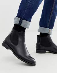 Bottines chelsea en cuir pour homme redfoot. Chelsea Boots Homme Top Quality 84022 D0d74