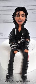 Despite his physical absence, his legacy will remain in the history books and his music will live eternally. Cake Topper Michael Jackson Bad Era Cake By Lesley Cakesdecor