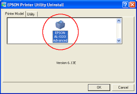 Simulateur d'économies epson print admin. Uninstalling The Printer Software