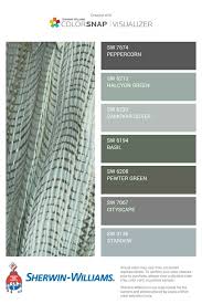 Green Greys Green Grey Paint Farmhouse Color Scheme Farm House Colors