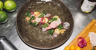 Ceviche Au Quinoa Et Citron Vert Par Juan Arbelaez Ceviche De Poisson Ceviche Recette De Chef