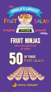 Fruit Ninja 5th Anniversary Fruit Frosted Flakes Cereal Box Fruit Salad