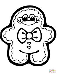 Kids will have a blast while putting color to these gorgeous gingerbread men. Gingerbread Man Coloring Pages For Kids