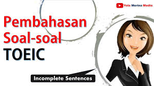 Check spelling or type a new query. Toeic Pembahasan Soal Toeic Part 4 Youtube