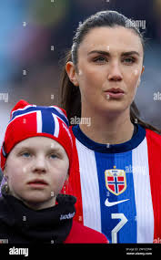 Ingrid engen womens football hi-res stock photography and images