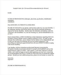 Emotional Support Animal Letter Template Luxury 89 Re Mendation Letter Examples Samples Letter Of Recommendation Letter Example Letter Templates