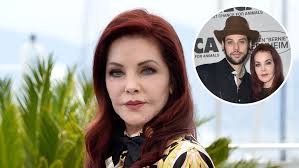 Priscilla Presley Steps Out With Son Navarone: Rare Photos