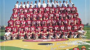 75 Years of 49ers Team Photos