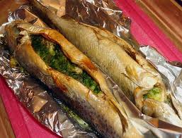 Backofen Forelle Von Mewalter Chefkoch Rezept Forelle Rezept Forelle Backofen Fisch Zubereiten