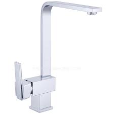 modern square shaped kitchen faucet