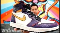 See How The Nike SB x Air Jordan 1 'LA To Chicago' Shoes Skate ...