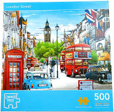 Check spelling or type a new query. 500 Piece Adult Jigsaw Puzzle London Street Scene Uk English Cities Landmarks Capital Cities Red Bus Telephone Box Webproducts Global