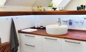 Einen gefliesten waschtisch selber bauen: Waschbeckenunterschrank Selbst De