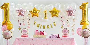 Pink Twinkle Twinkle Little Star 1st Birthday Party Supplies 50 Off Patterned Table 1st Birthday Party Supplies Birthday Party Supplies 1st Birthday Parties