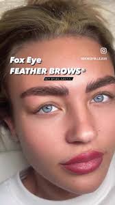 FOXEYE FEATHER BROWS® Microblading Ella @ellaraewisex has been fully  committed to FEATHER BROWS® from when I first created &trademarked This  style. 💜 Can’t wait to see them