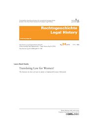 Dessins parfait aux seins parfait. Pdf Translating Law For Women The Institutes Du Droit Civil Pour Les Dames In Eighteenth Century Helmstedt