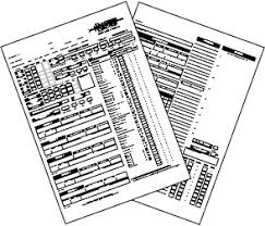 Die werte für stärken und schwächen eines charakters werden auf einem blatt papier, dem charakterbogen, festgehalten. Dnd Gate Charakterbogen Alte Editionen